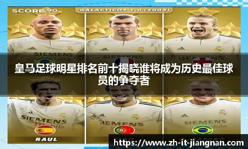 皇马足球明星排名前十揭晓谁将成为历史最佳球员的争夺者